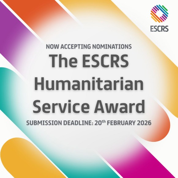 ESCRS Launches New Humanitarian Service Award to Honour Global Impact in Eye Care