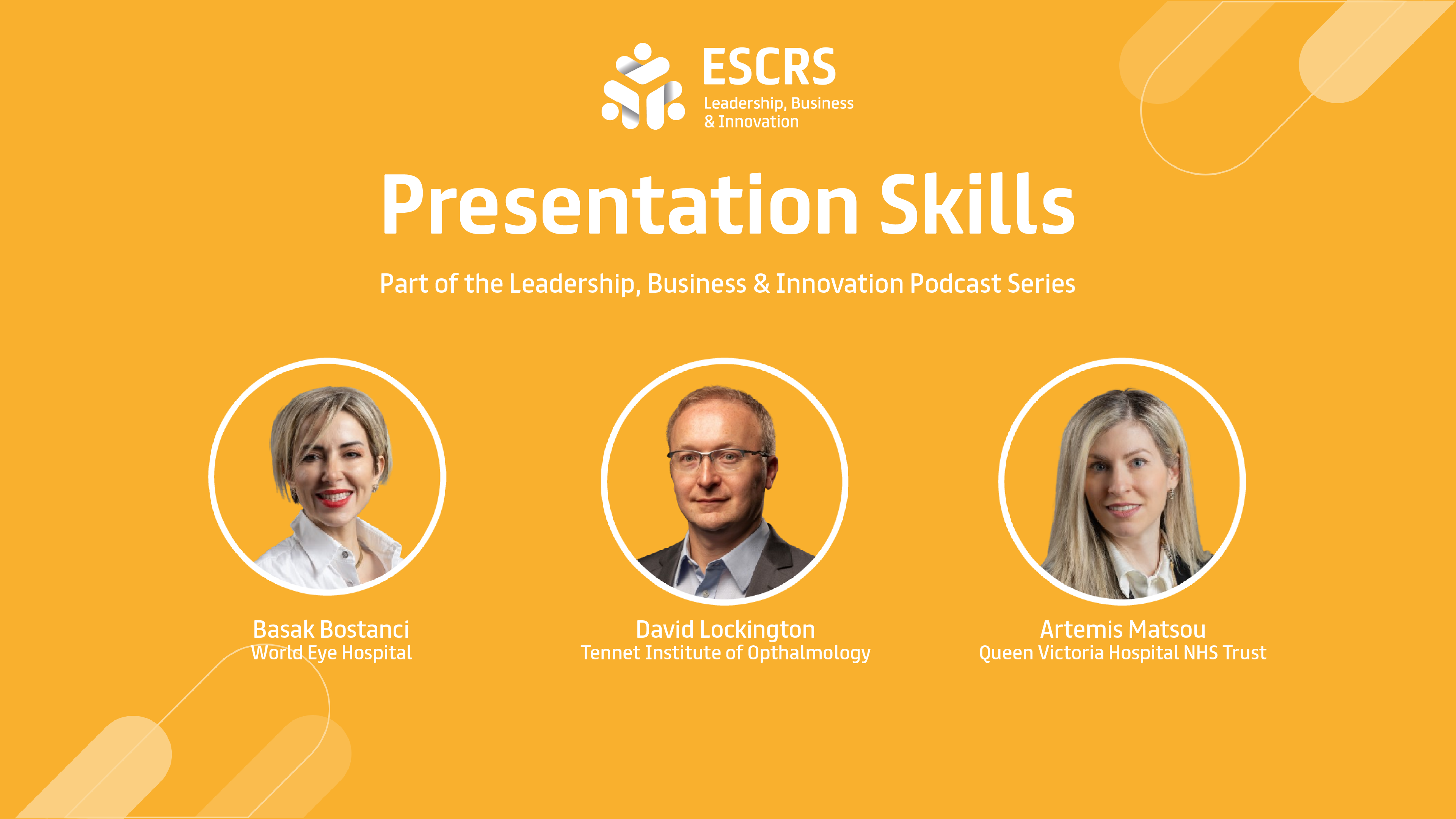 Leadership, Business & Innovation Podcast: Presentation Skills