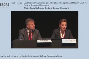 ESCRS Forum Vienna 2018: Optimising Combination Therapies for Modern MIGS for Early to Advanced Glaucoma