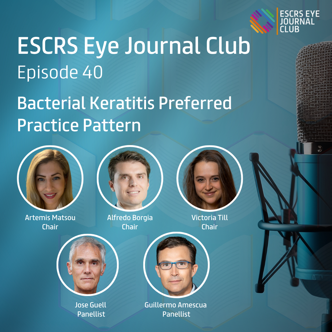 ESCRS Eye JC Ep. 40 - Podcast - Bacterial Keratitis Preferred Practice Pattern
