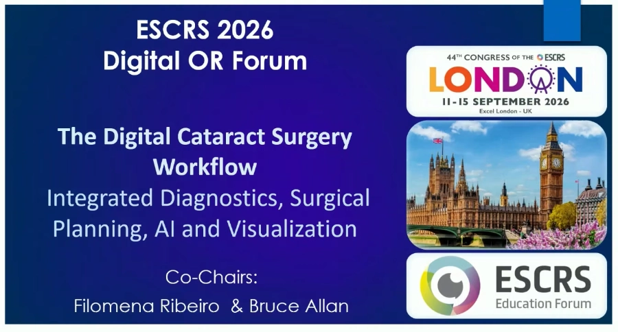 Digital OR IME Forum: The Digital Cataract Surgery Workflow – Integrated Diagnostics, Surgical Planning, AI and Visualization