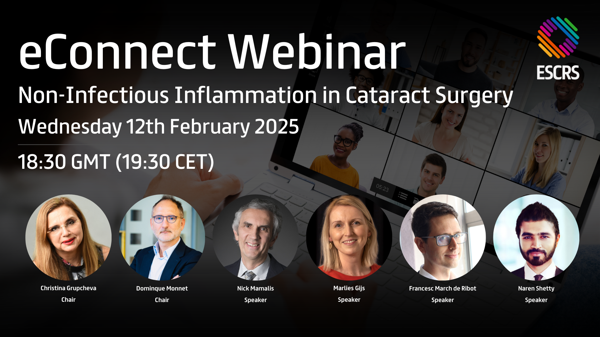 ESCRS eConnect Webinar -  Non-infectious inflammation in cataract surgery - Podcast