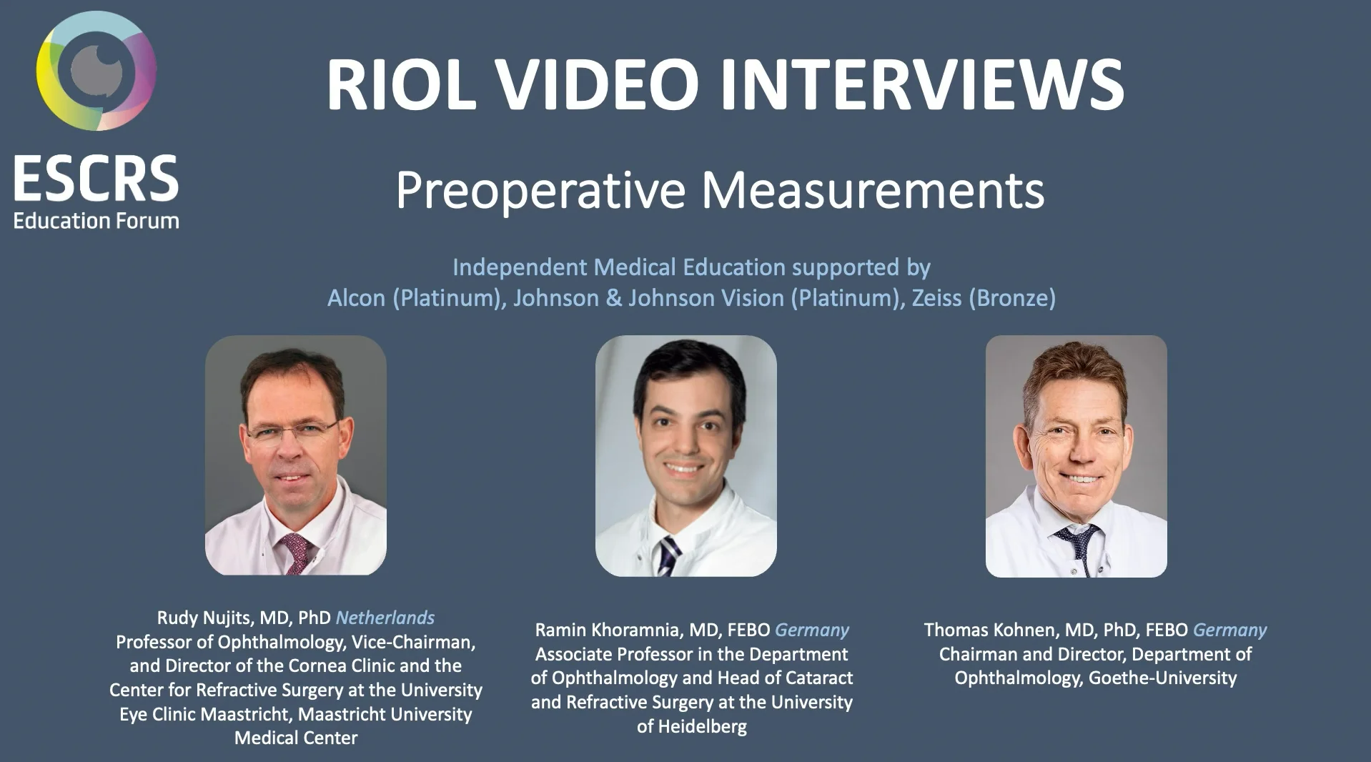 RIOL Podcast: Preoperative Measurements