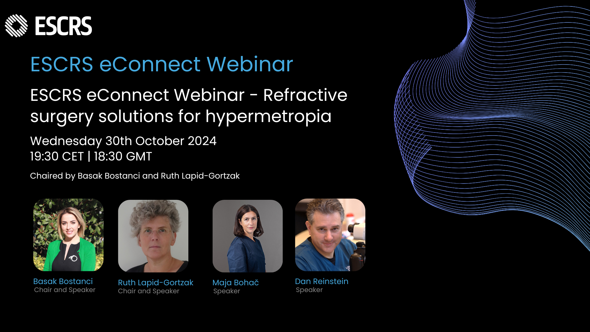 ESCRS eConnect Webinar - Refractive surgery solutions for hypermetropia - Podcast