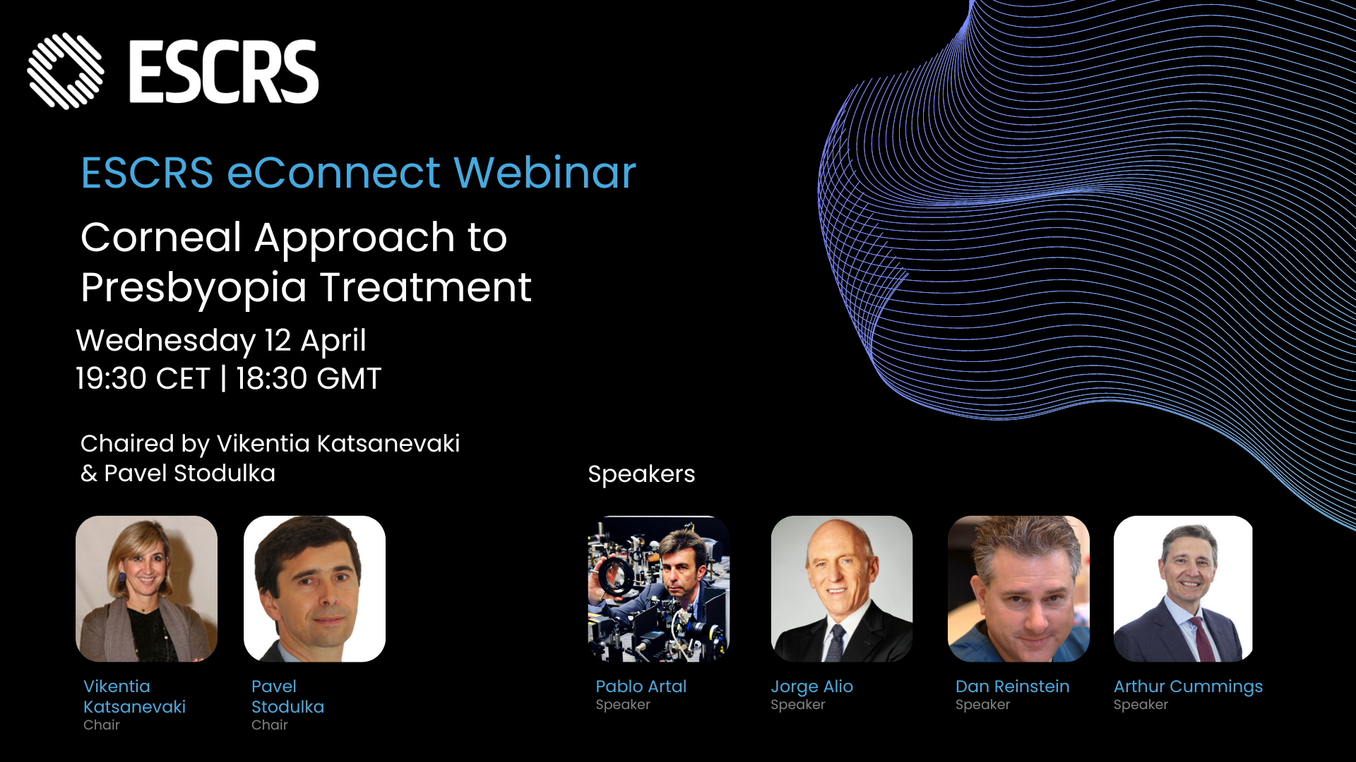 ESCRS eConnect Webinar -  Corneal approach to presbyopia treatment - Podcast 