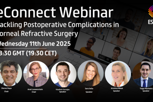 ESCRS eConnect Webinar - Tackling postoperative complications in corneal refractive surgery - Podcast