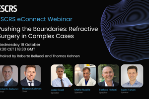 ESCRS eConnect Webinar - Pushing the Boundaries: Refractive Surgery in Complex Cases